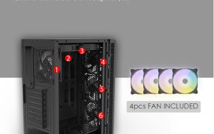 PC Ryzen 5 3500x 16 GB Ram RTX 2060 SSD NVME 512GB Aurasync