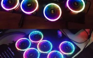 Aigo DR12 PRO Pack 3 ventiladores RGB 120mm