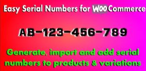 Easy Serial Numbers for Woocommerce