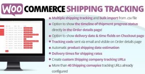 WooCommerce Shipping Tracking by Vanquish