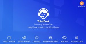 TotalDesk servicio de asistencia chat en vivo base de conocimientos y sistema de tickets