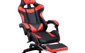 Silla Gamer Reclinable con Reposa Pies
