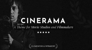 Cinerama A Theme for Movie Studios and Filmmakers WordPress Theme
