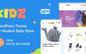 KIDZ Baby Shop & Kids Store WordPress WooCommerce Theme