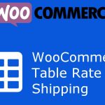 Tabla de tarifas de envío WooCommerce Table Rate Shipping