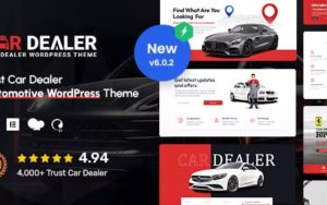 Car Dealer Automotive Responsive WordPress Theme