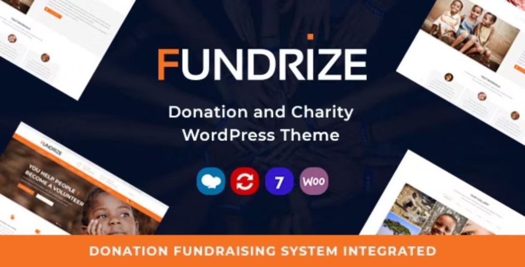 Fundrize Responsive Donation & Charity WordPress Theme - STCi Tech