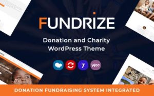Fundrize Responsive Donation & Charity WordPress Theme